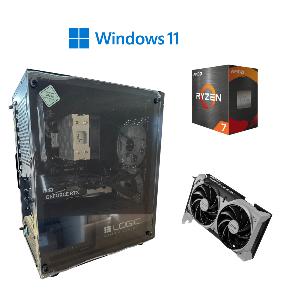 Komputer stacjonarny PC / Ryzen 7 5700X / RTX 5060