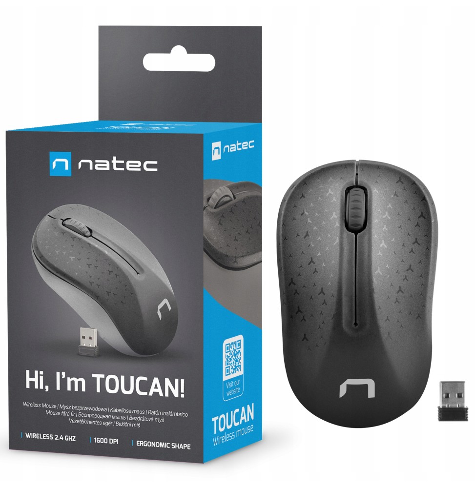 Myszka bezprzewodowa Natec Toucan